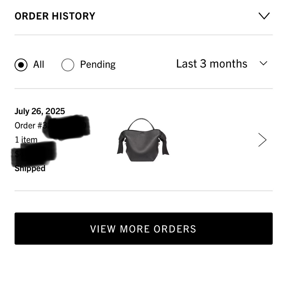 Acne Studios Mini Musubi Leather Shoulder Bag - Picture 12 of 12